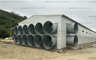 Chicken house outdoor fan