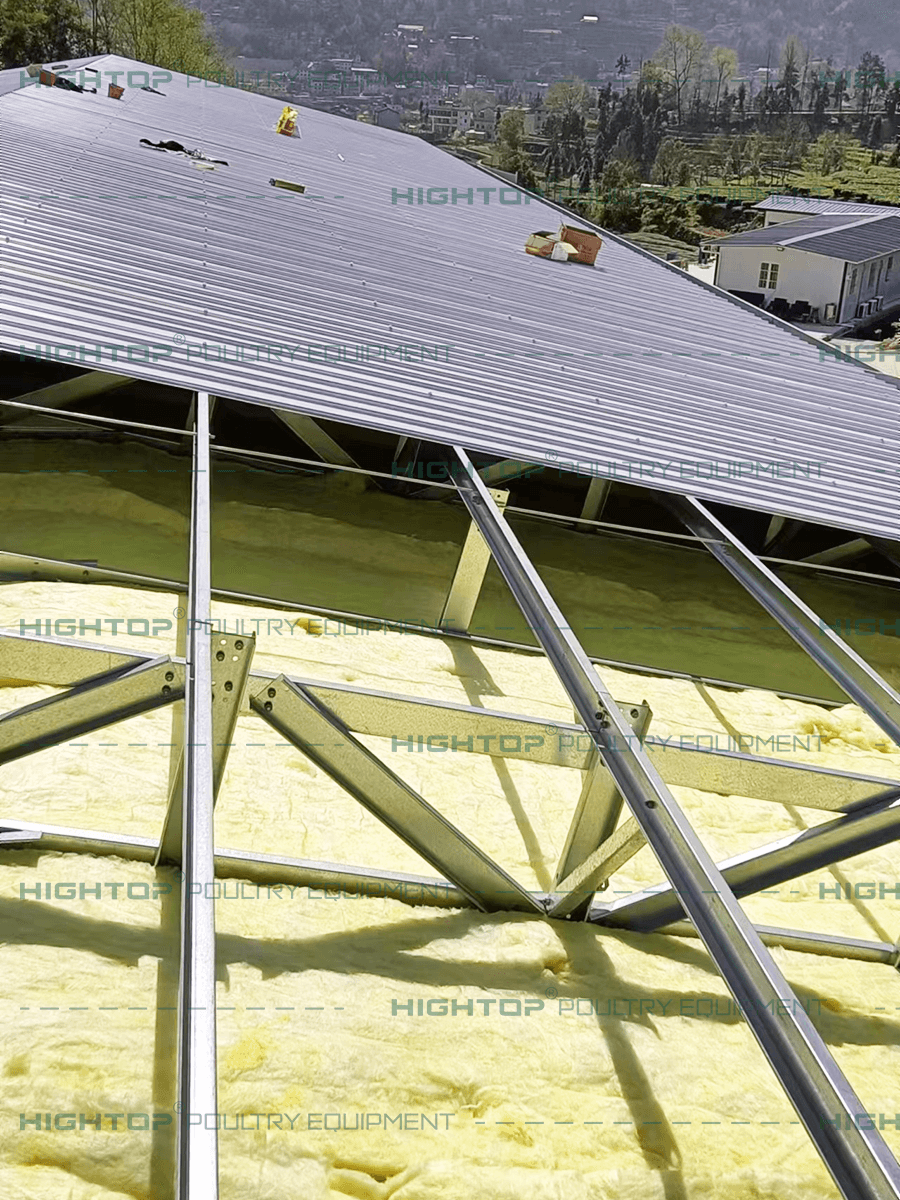 Glass wool sandwich Glass wool sandwich roof